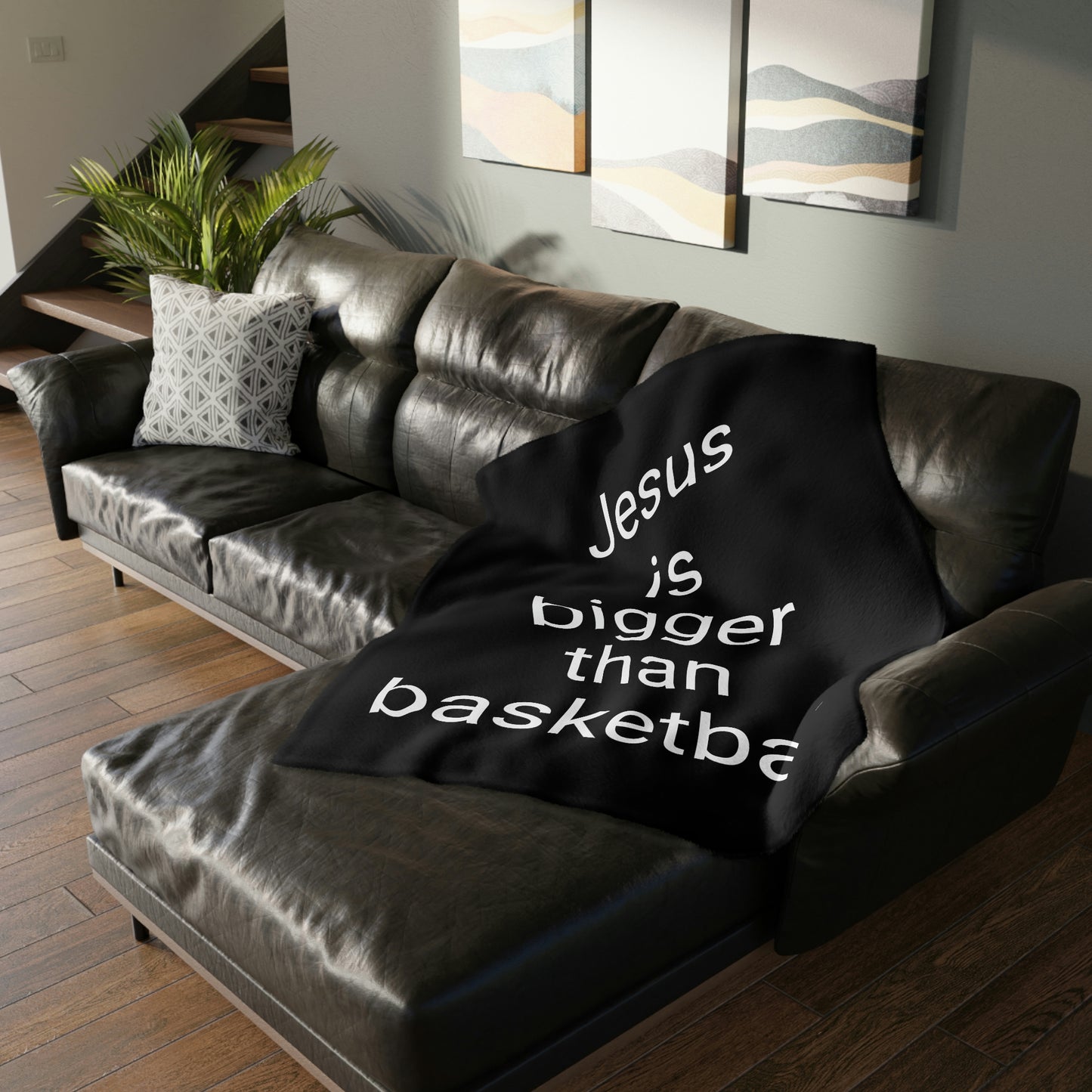 HeartBeat Velveteen Minky Blanket (Two-sided print)
