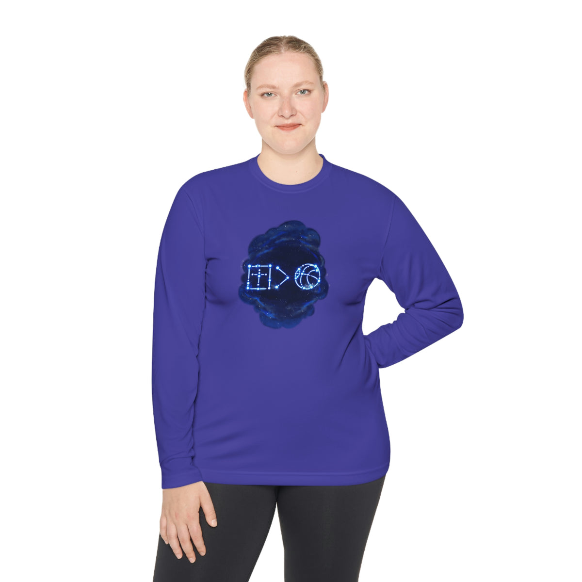 Art Collection Starry Night Unisex Lightweight Long Sleeve Tee