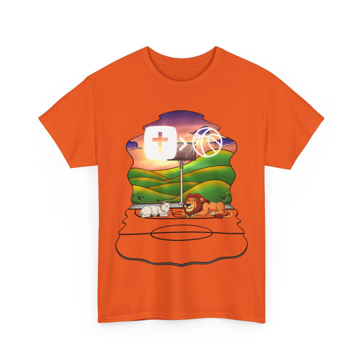 Copy of Love your enemies Art Unisex Heavy Cotton Tee