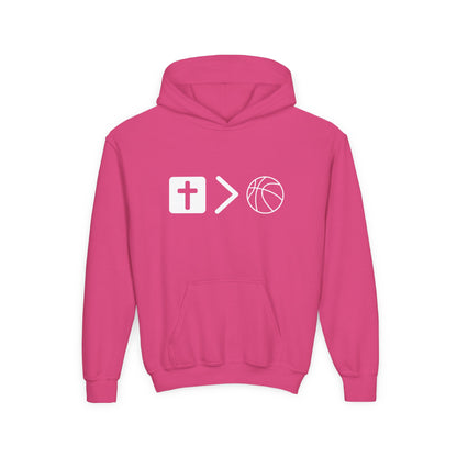 Youth Jesus is bigger than basketball Hoodie Pullover