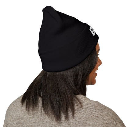 Jesus is bigger than Basketball Cuffed Beanie — Knit Winter Hat