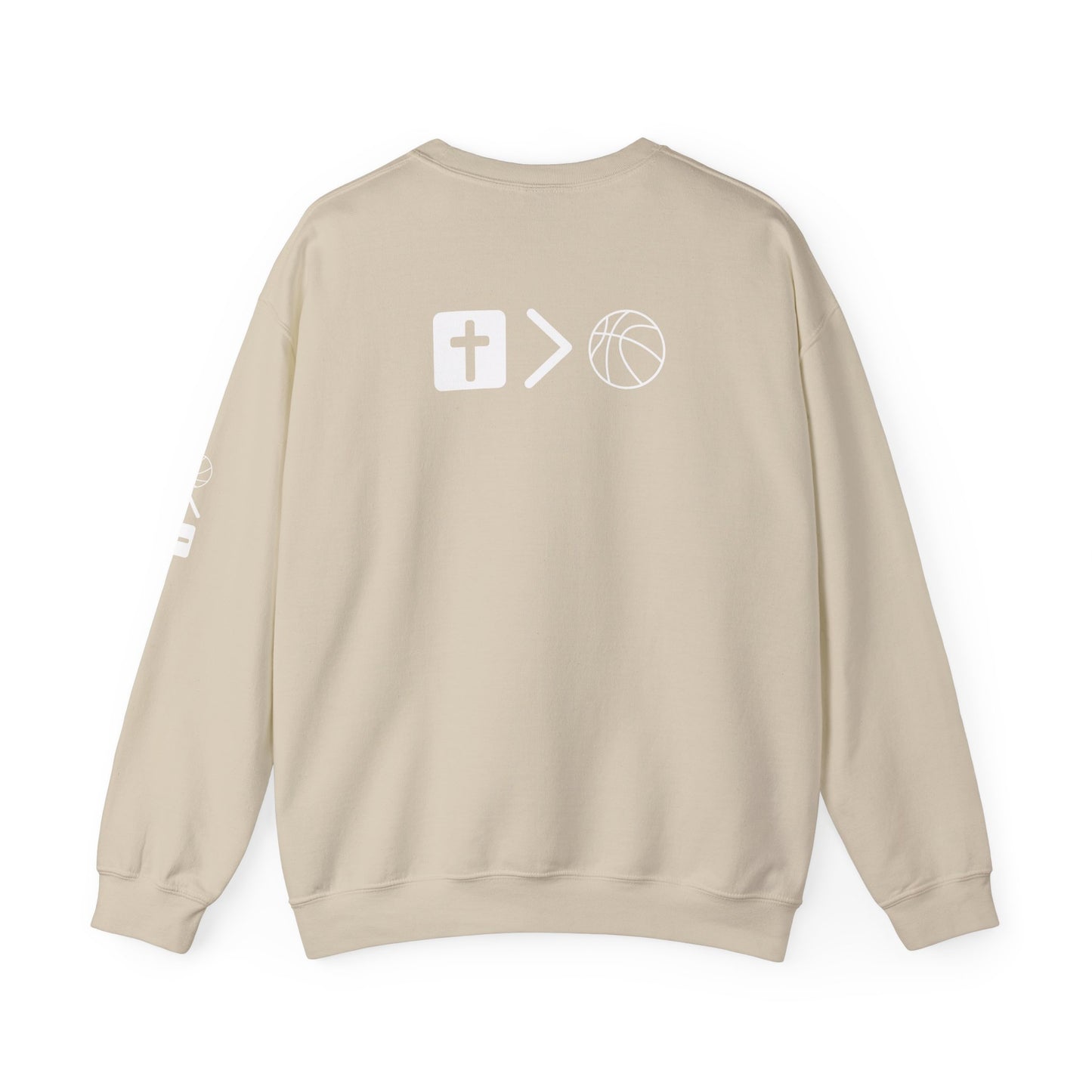 Ball is not life Unisex Heavy Blend™ Crewneck Sweatshirt