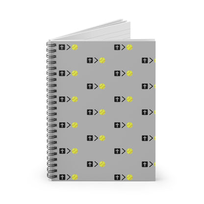 Jesus is bigger than softball Spiral Notebook - Ruled Line