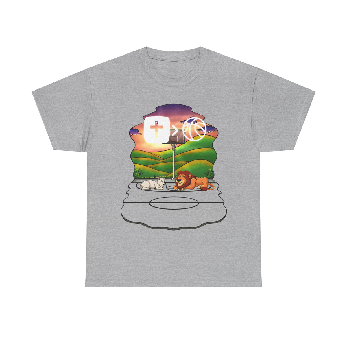 Copy of Love your enemies Art Unisex Heavy Cotton Tee