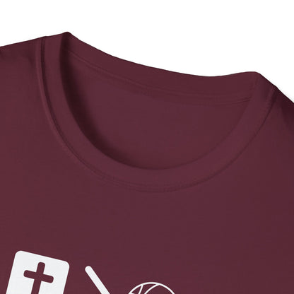 Pray behind your teammates' backs Unisex Softstyle T-Shirt