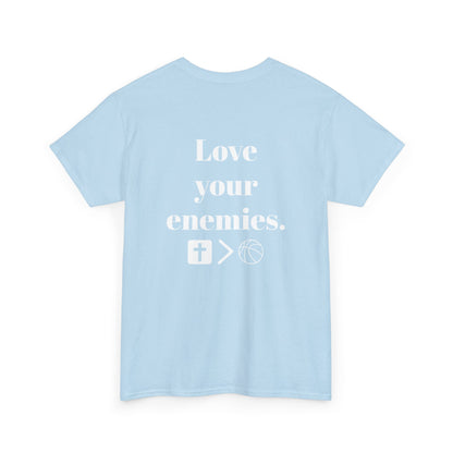 Copy of Love your enemies Art Unisex Heavy Cotton Tee