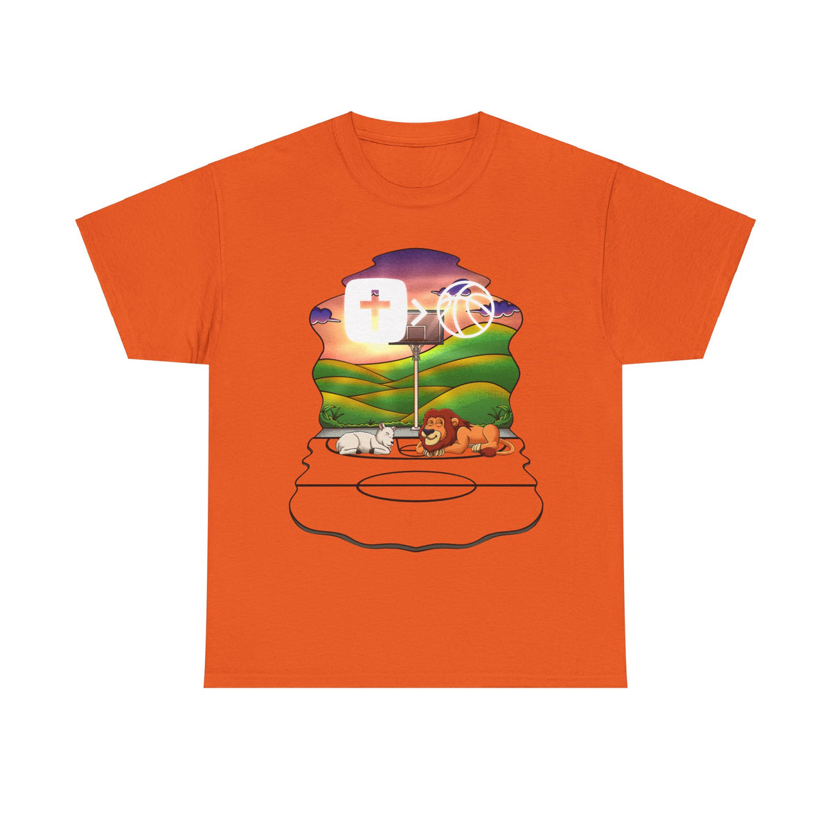 Copy of Love your enemies Art Unisex Heavy Cotton Tee