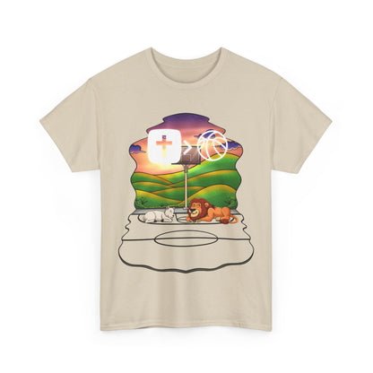 Copy of Love your enemies Art Unisex Heavy Cotton Tee