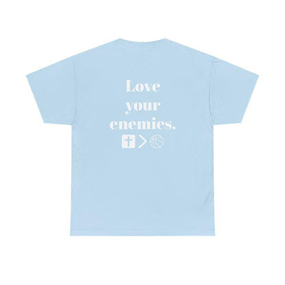 Copy of Love your enemies Art Unisex Heavy Cotton Tee