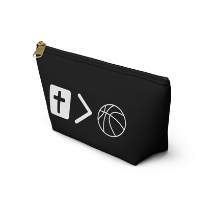 Jesus is bigger than basketball Accessory Pouch