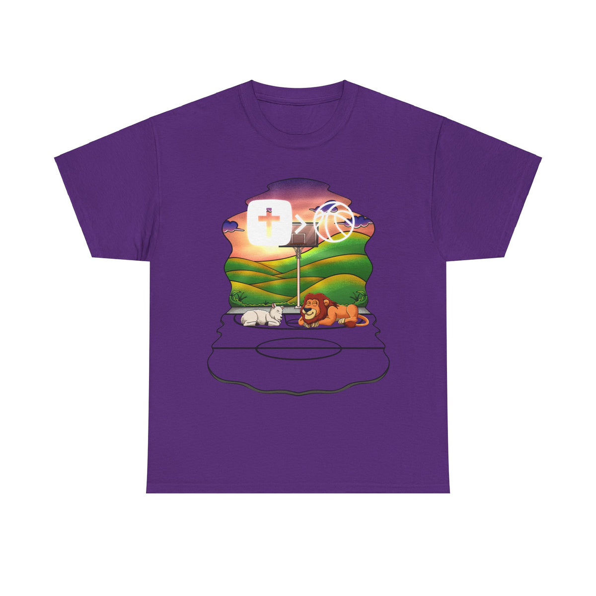 Copy of Love your enemies Art Unisex Heavy Cotton Tee