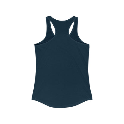 Jesus is bigger than basketball Women's Racerback Tank