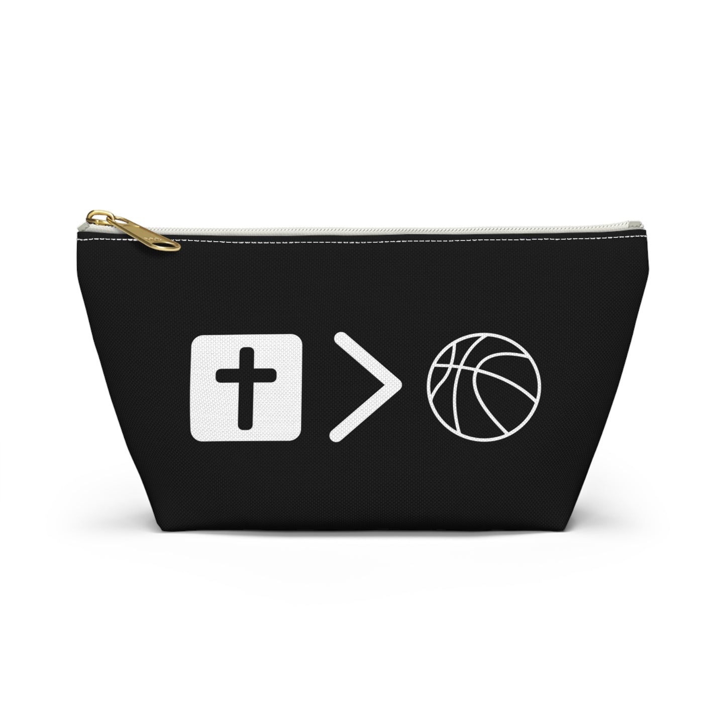 Jesus is bigger than basketball Accessory Pouch