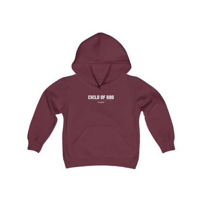 Child of God Youth Heavy Blend Hooded Sweatshirt