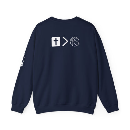 Ball is not life Unisex Heavy Blend™ Crewneck Sweatshirt