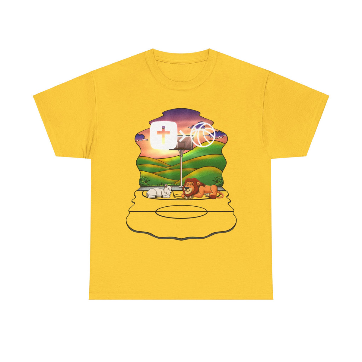 Copy of Love your enemies Art Unisex Heavy Cotton Tee