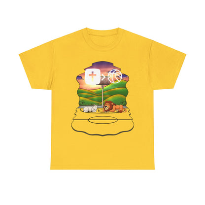 Copy of Love your enemies Art Unisex Heavy Cotton Tee