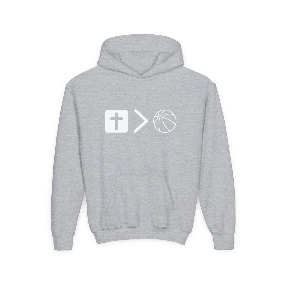Youth Jesus is bigger than basketball Hoodie Pullover
