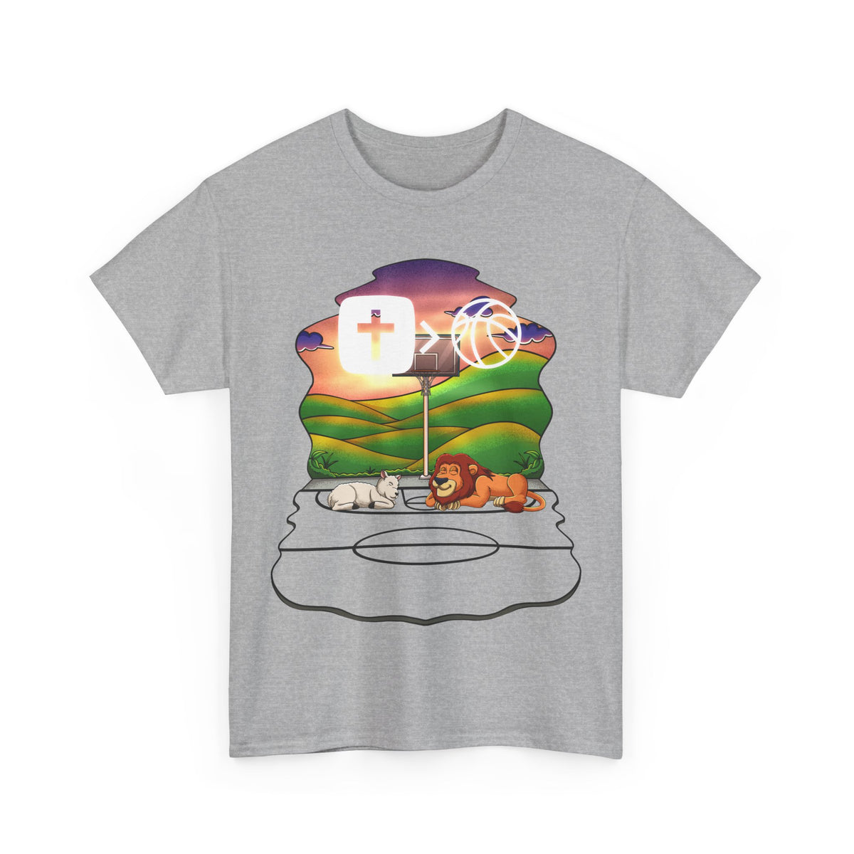 Copy of Love your enemies Art Unisex Heavy Cotton Tee