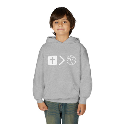 Youth Jesus is bigger than basketball Hoodie Pullover