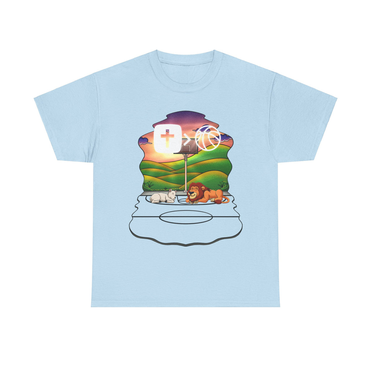 Copy of Love your enemies Art Unisex Heavy Cotton Tee