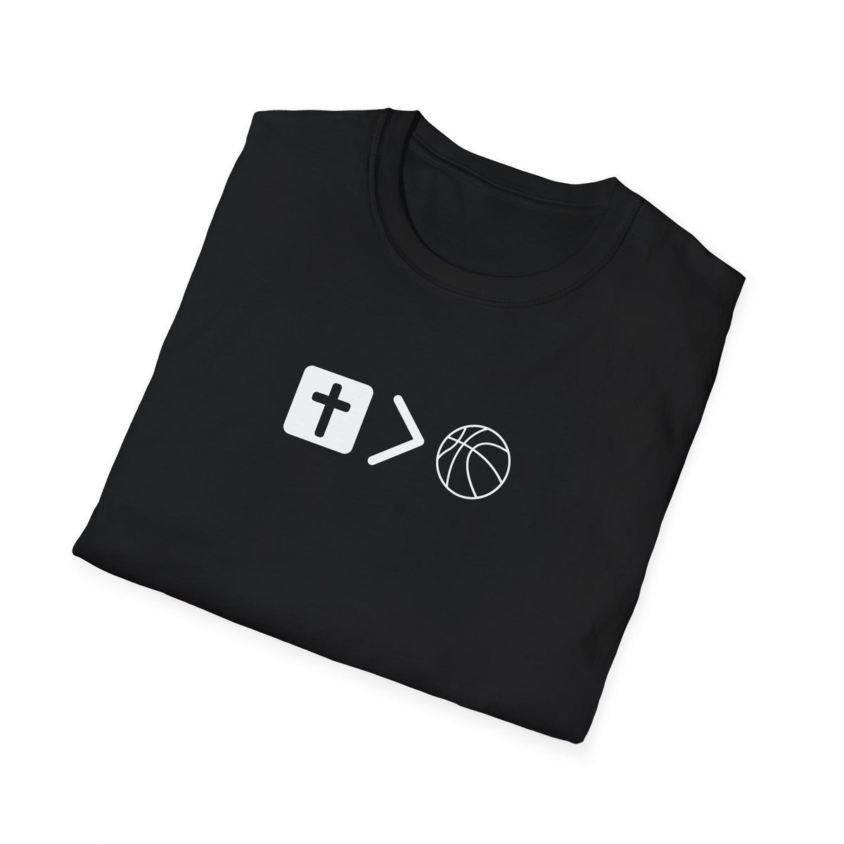 Pray behind your teammates' backs Unisex Softstyle T-Shirt