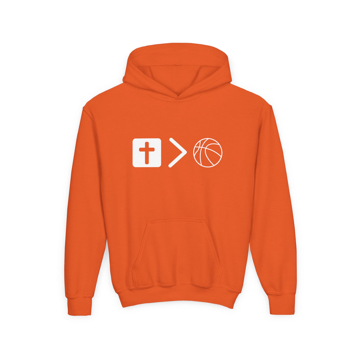 Youth Jesus is bigger than basketball Hoodie Pullover