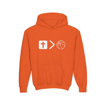 Youth Jesus is bigger than basketball Hoodie Pullover