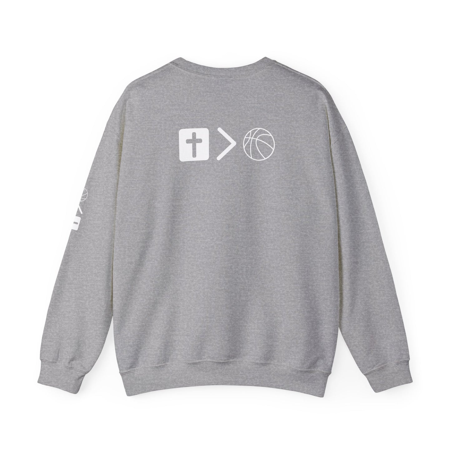Ball is not life Unisex Heavy Blend™ Crewneck Sweatshirt