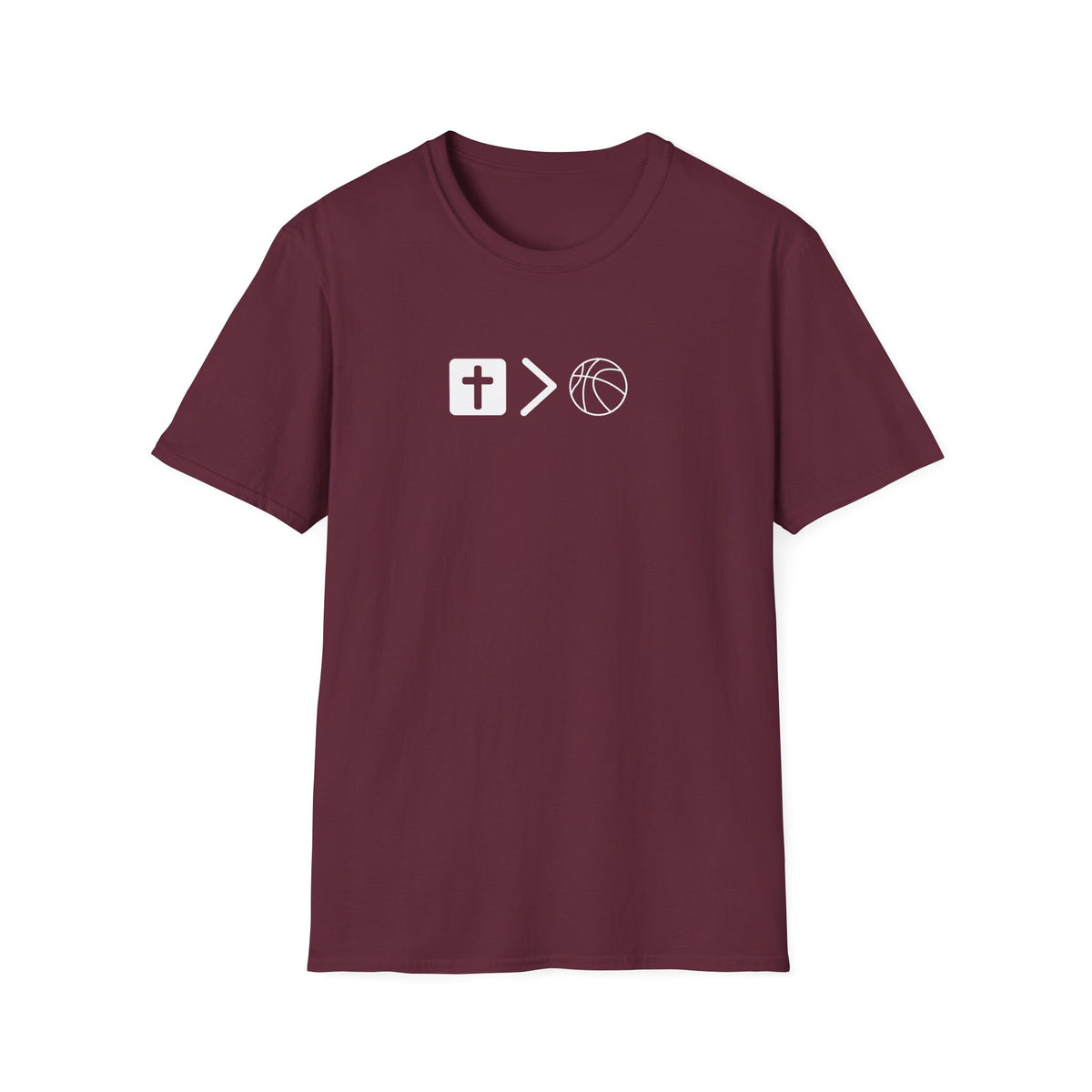 Pray behind your teammates' backs Unisex Softstyle T-Shirt