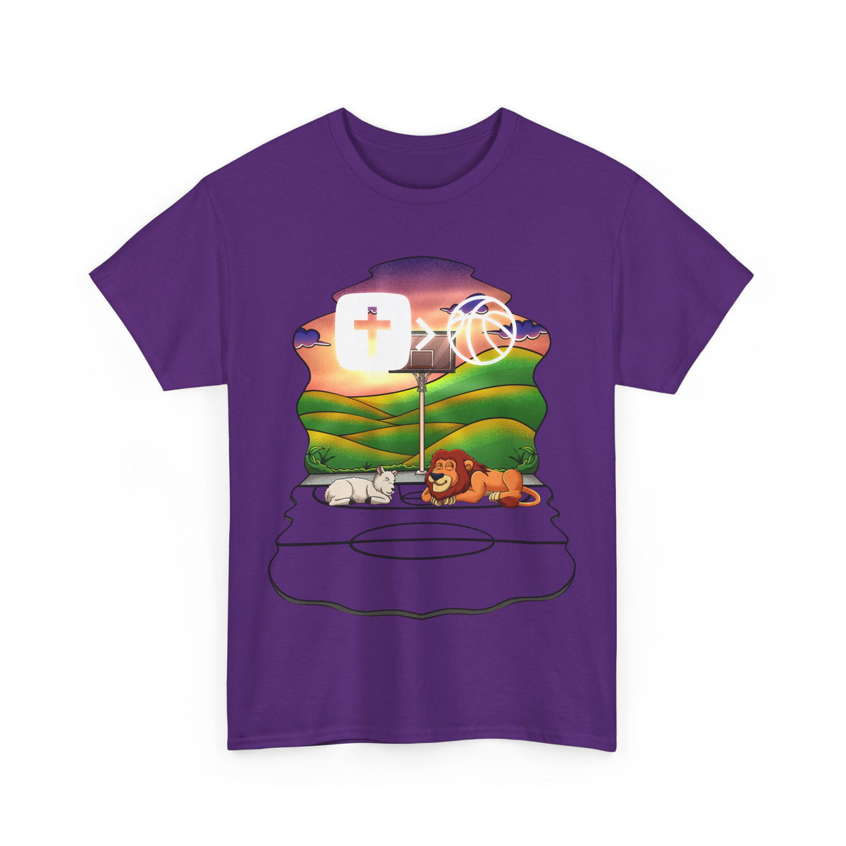 Copy of Love your enemies Art Unisex Heavy Cotton Tee