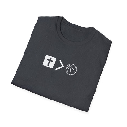 Pray behind your teammates' backs Unisex Softstyle T-Shirt