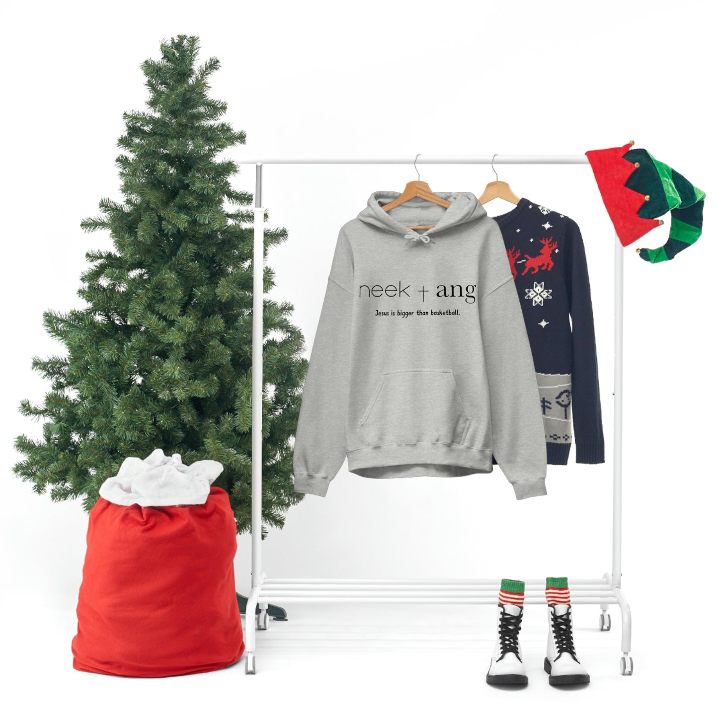 Classic Neek + Ang Unisex Heavy Blend™ Hooded Sweatshirt