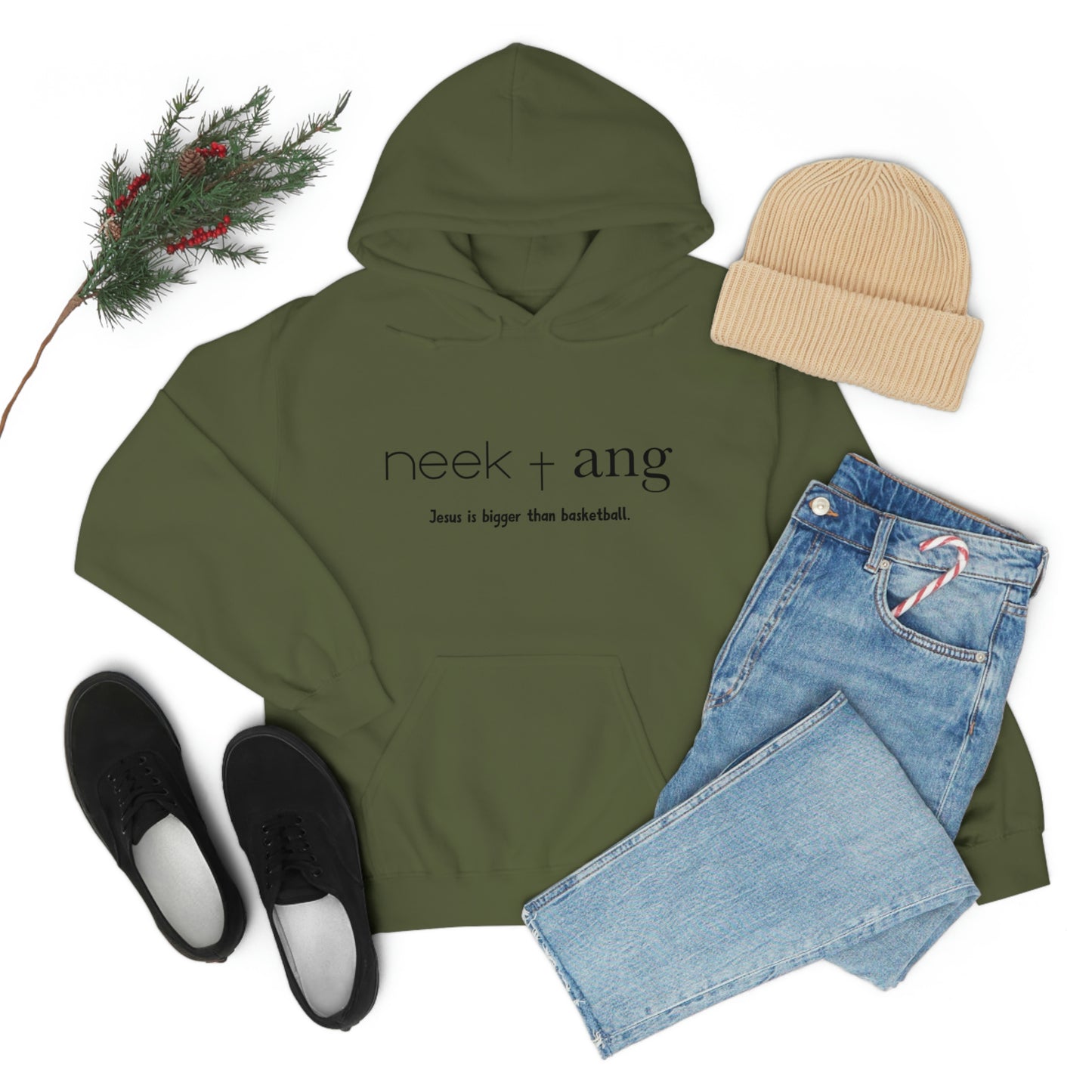 Classic Neek + Ang Unisex Heavy Blend™ Hooded Sweatshirt