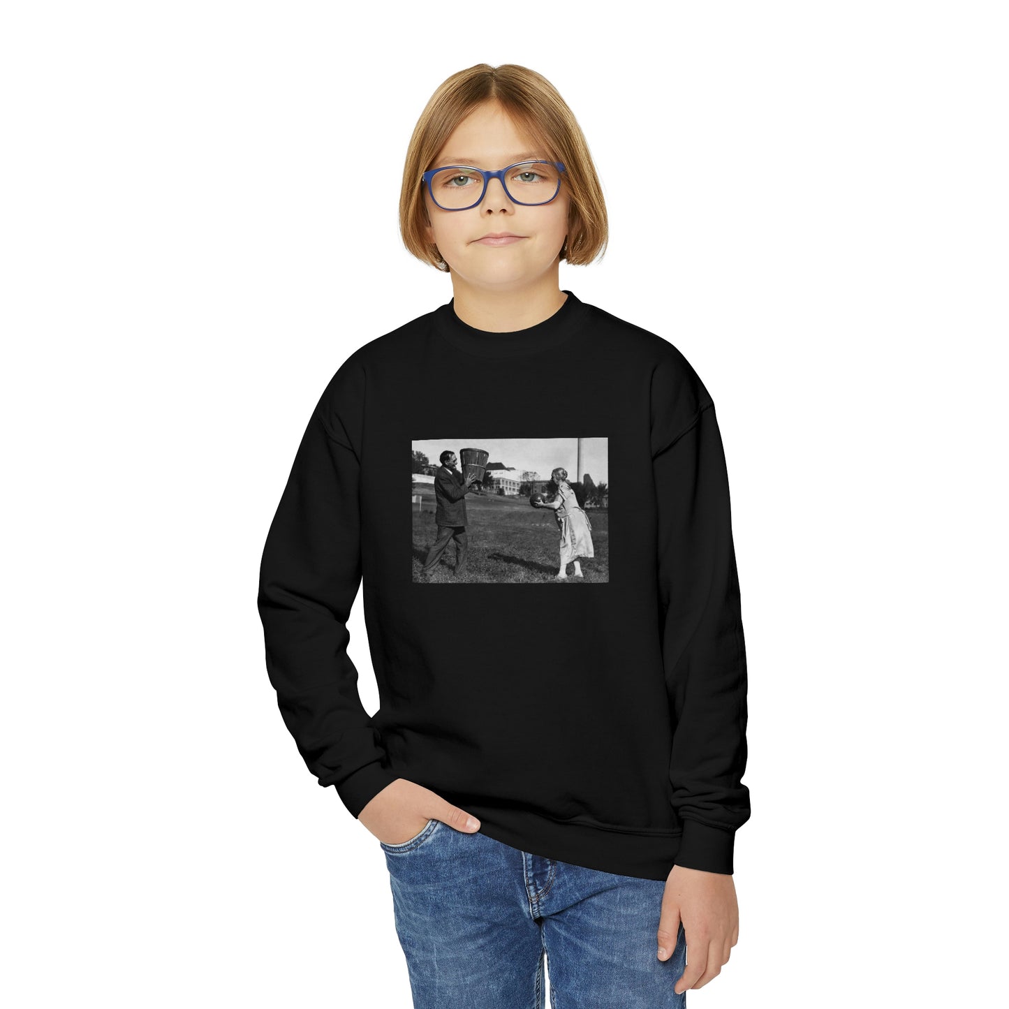 Limited Edition Naismith Quote Youth Crewneck Sweatshirt
