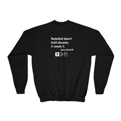 Limited Edition Naismith Quote Youth Crewneck Sweatshirt