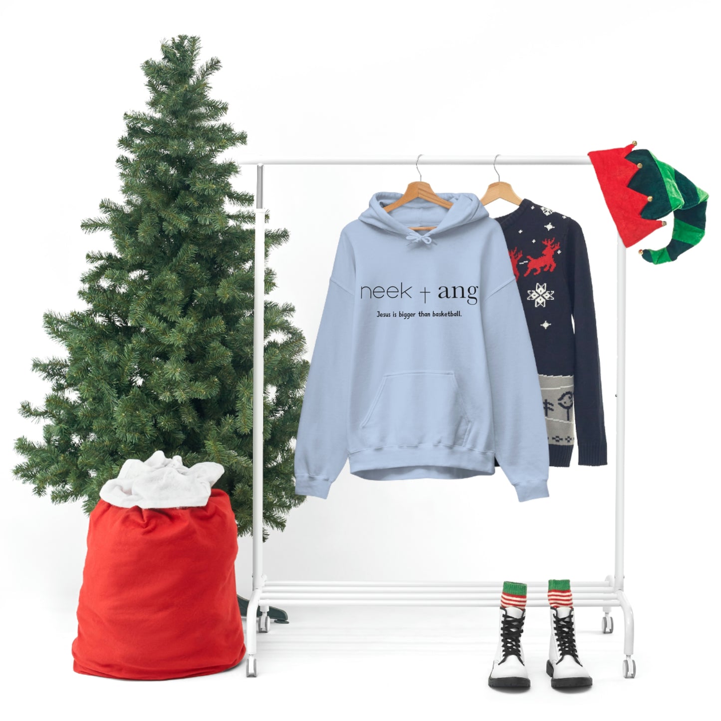 Classic Neek + Ang Unisex Heavy Blend™ Hooded Sweatshirt