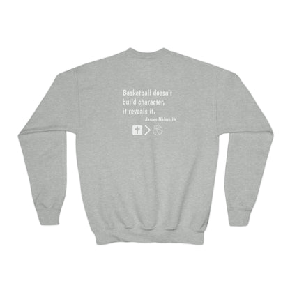 Limited Edition Naismith Quote Youth Crewneck Sweatshirt