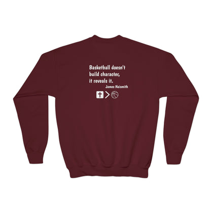 Limited Edition Naismith Quote Youth Crewneck Sweatshirt
