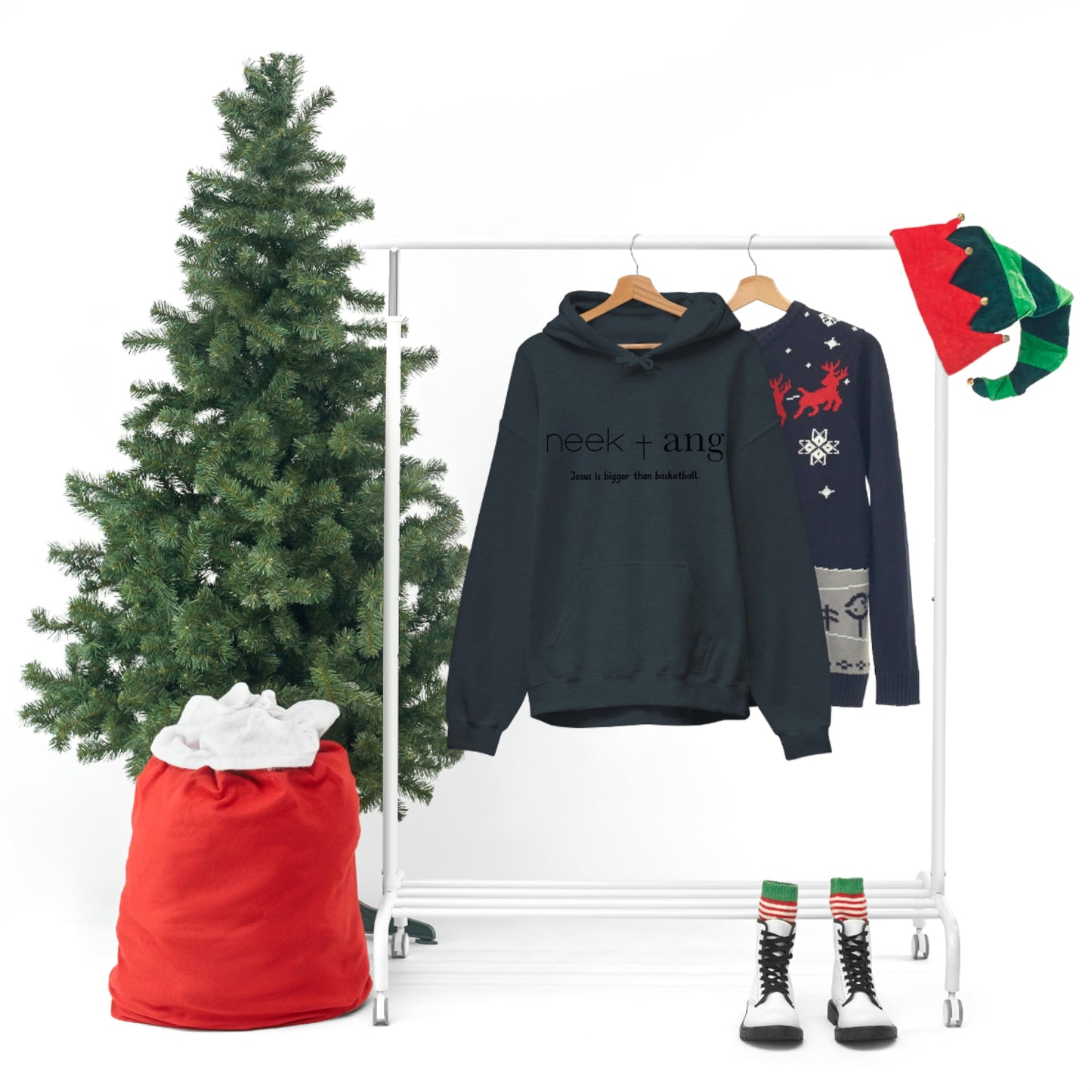Classic Neek + Ang Unisex Heavy Blend™ Hooded Sweatshirt
