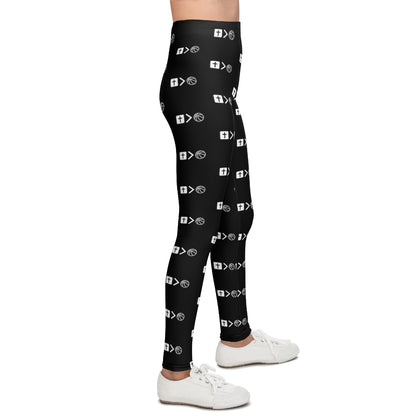 Jesus is Bigger than Basketball All over Print Youth Leggings