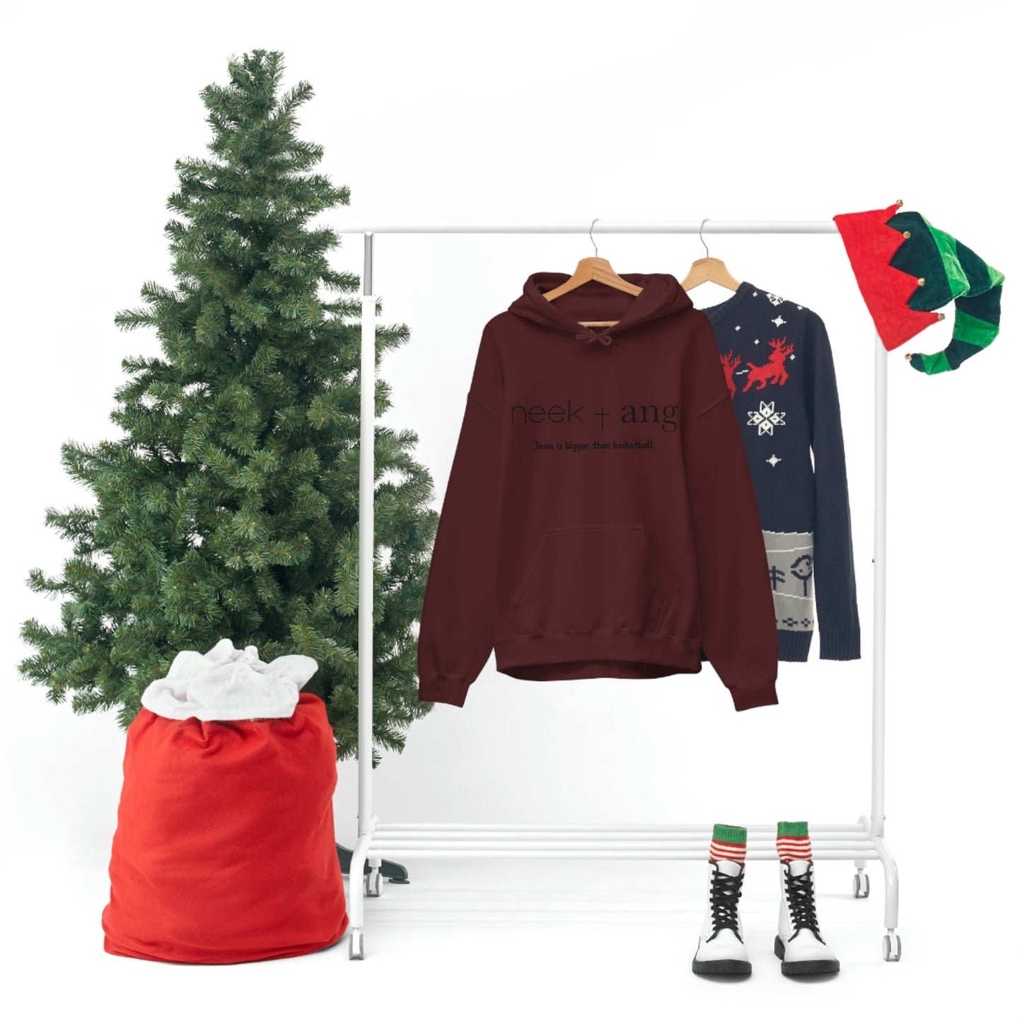 Classic Neek + Ang Unisex Heavy Blend™ Hooded Sweatshirt