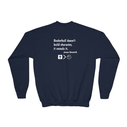 Limited Edition Naismith Quote Youth Crewneck Sweatshirt