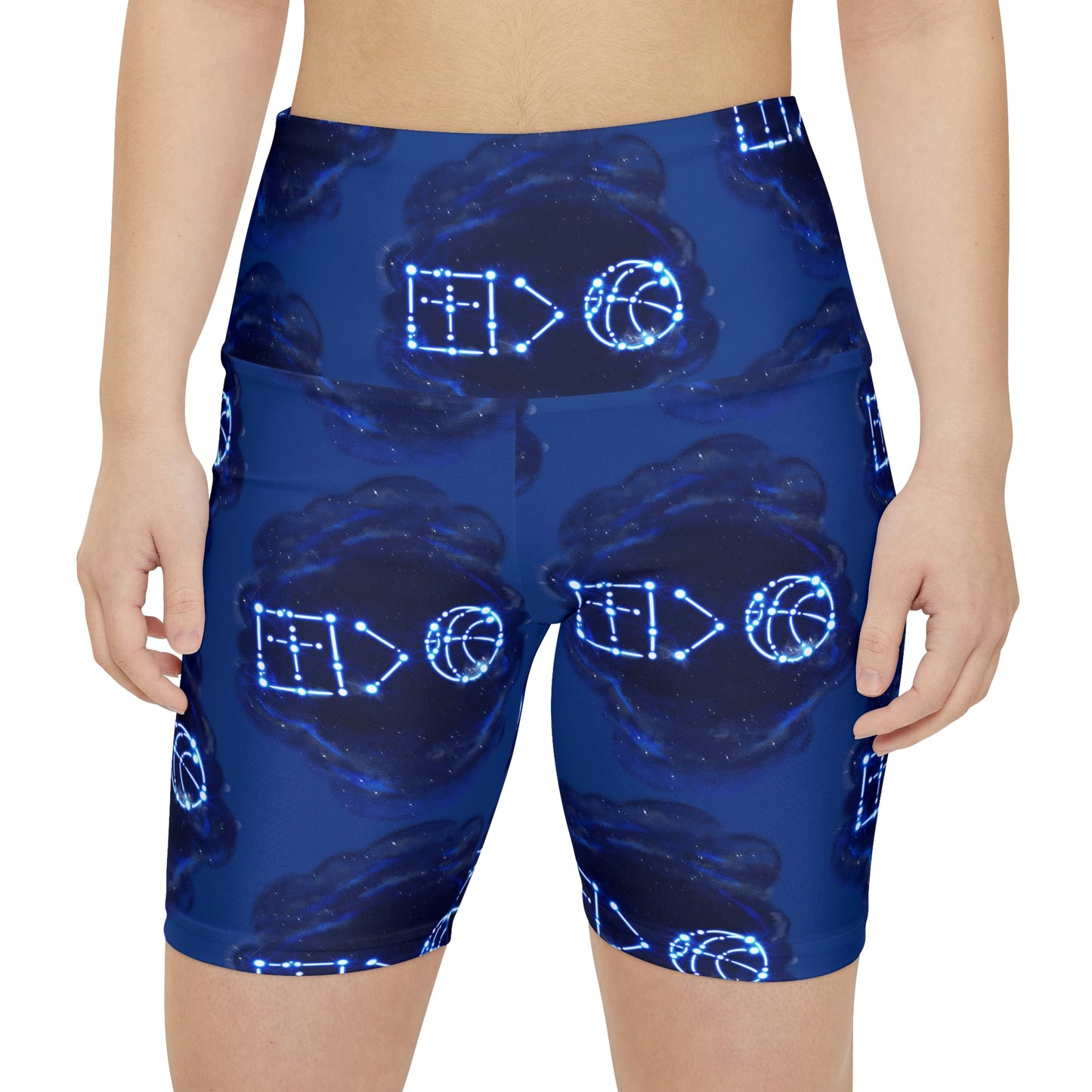 Art Collection Starry Nights Women's Workout Shorts